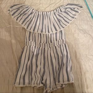 Lulus Off-the-Shoulder Romper